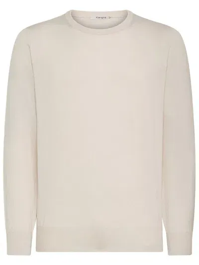 Kangra Cashmere Kangra Sweaters Lilac In Metallic