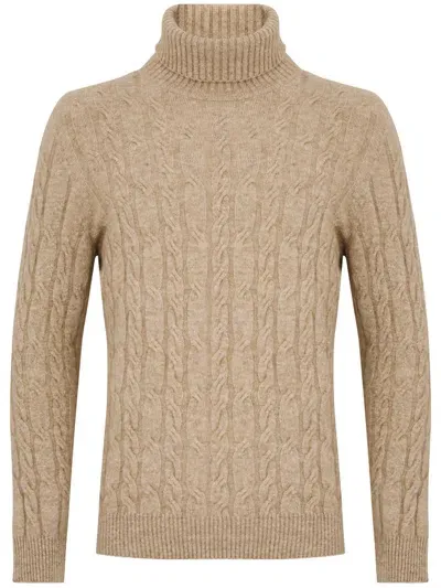 Kangra Cashmere Sweaters In Beige