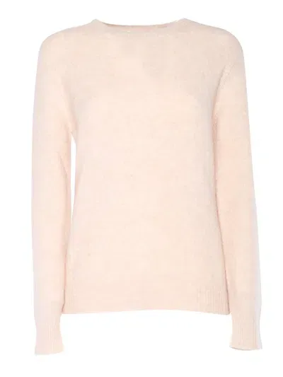 Kangra Regular Fit Crewneck Sweater In White