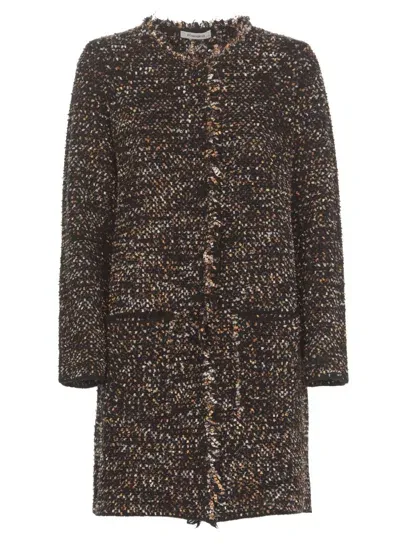 Kangra Wool Coat In Black