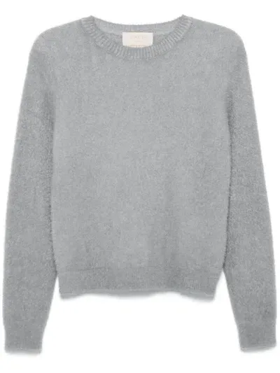 Kaos Brushed-effect Sweater In Grey