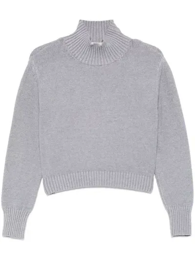 Kaos Cropped Sweater In Grey