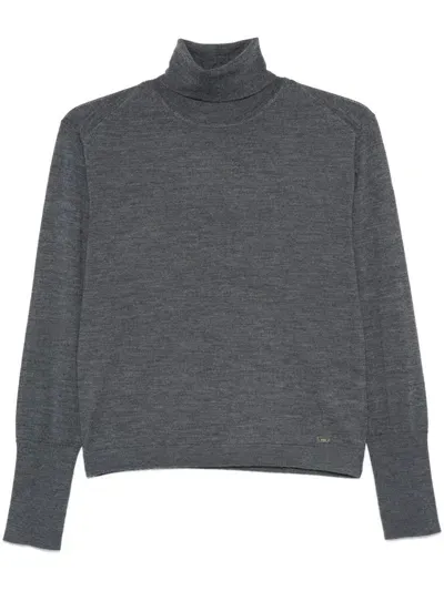 Kaos Roll-neck Sweater In Grey