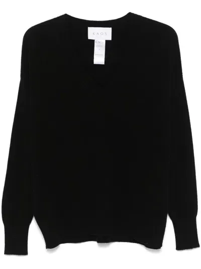 Kaos Wool Sweater In Black