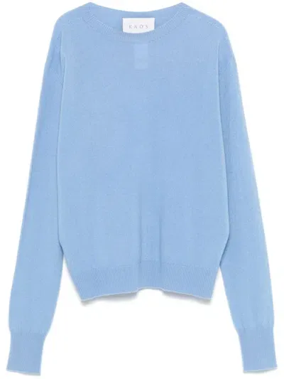 Kaos Wool Sweater In Blue