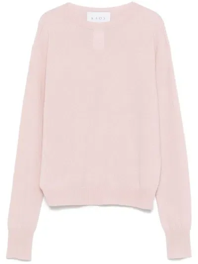 Kaos Wool Sweater In Pink