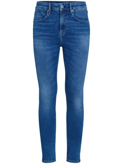 Karl Lagerfeld Jeans Skinny-cut Leg Jeans In Blue