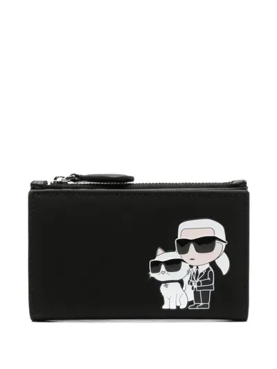 Karl Lagerfeld K/iconic 2.0 Wallet In Black