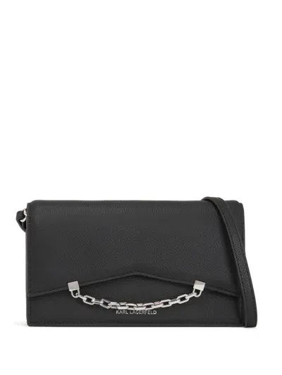 Karl Lagerfeld K/seven Cross Body Bag In Black