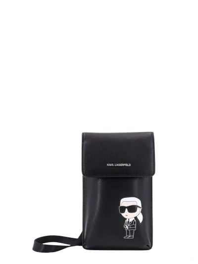 Karl Lagerfeld Shoulder Bag In Black