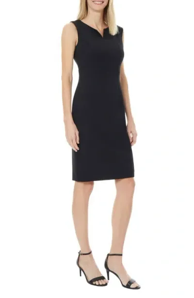 Kasper Cutout Sheath Dress In Black