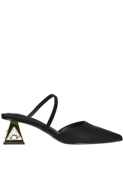 Kat Maconie Aisha Mules In Black