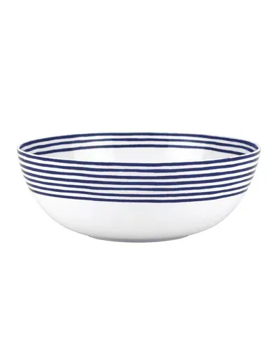 Kate Spade Charlotte St Round Serve Bowl In Navy