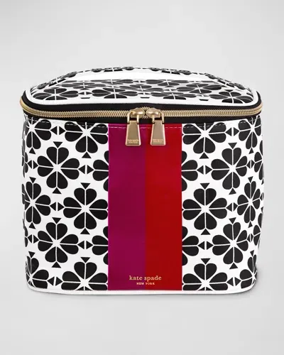 Kate Spade Lunch Tote, Black Spade Flower