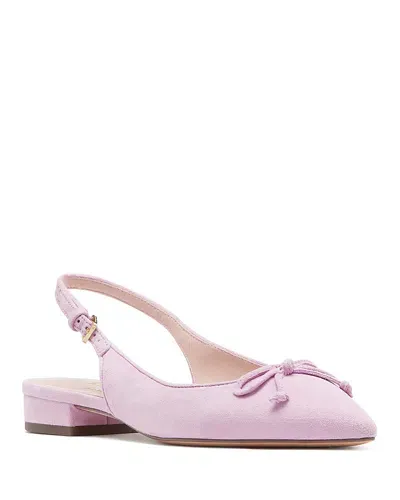 Kate Spade New York Women's Veronica Flat Pointed Toe Slingback Ballet Flats In Sea Thistle