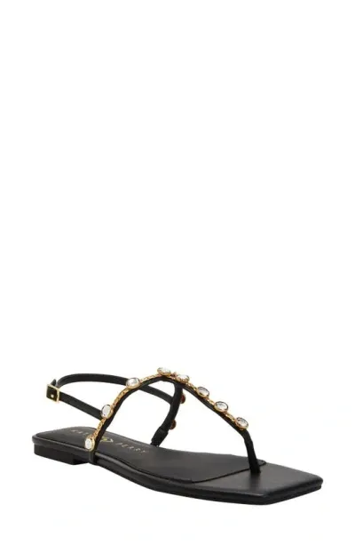 Katy Perry The Camie Embellished Slingback Sandal In Black