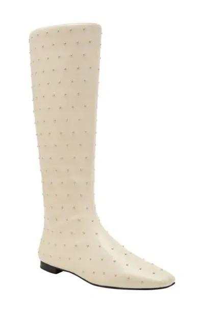 Katy Perry The Confidant Stud Knee High Boot In Chalk