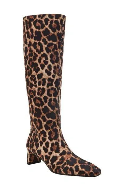 Katy Perry The Wandering Knee High Boot In Animal Print Multi