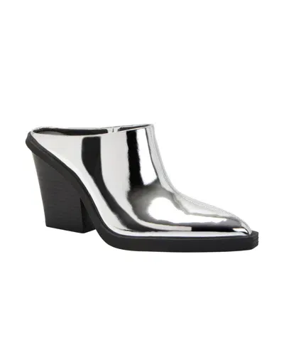 Katy Perry Women's Citygurl Mules Shoe In Silver