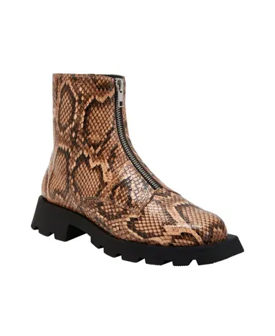 Katy Perry Women's Darling Combat Boots In True Taupe Snake Multi