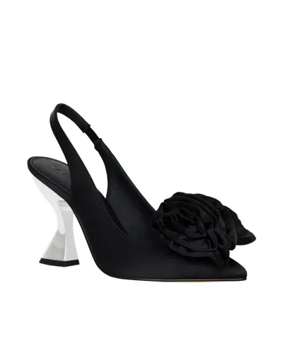 Katy Perry Women's Laterr High Flower Heels In Black