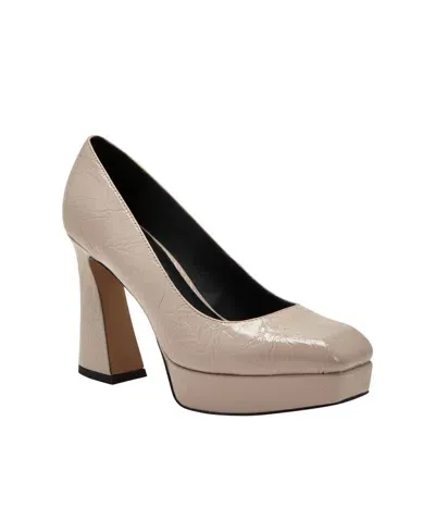 Katy Perry The Square Pump Heel In True Taupe