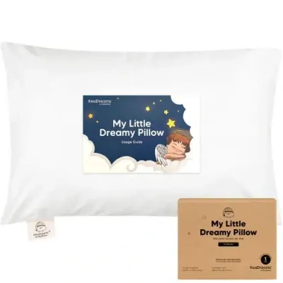 Keababies 1pk Toddler Pillow In Soft White