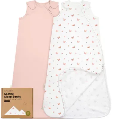 Keababies Kids' 2-pack Soothe Sleep Sacks In Butterflies