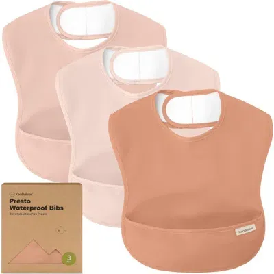 Keababies Kids'  3-pack Presto Waterproof Bibs In Multi