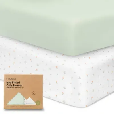 Keababies Kids'  Isla Fitted Crib Sheets In Wildflowers