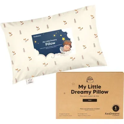 Keababies Mini Toddler Pillow With Pillowcase In Fox Tales