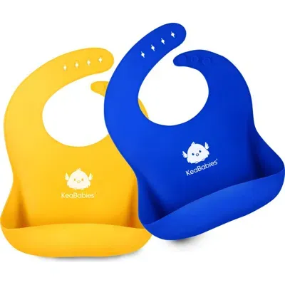 Keababies Prep Silicone Bibs In Funtastic