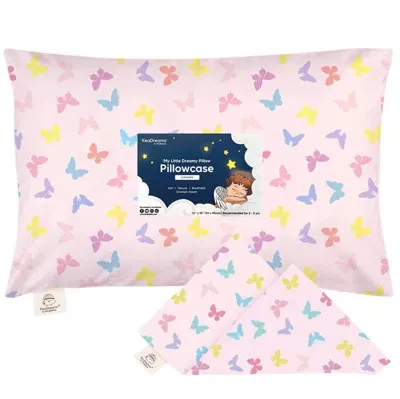 Keababies Kids'  Printed Toddler Pillowcase 13x18" In Flutter