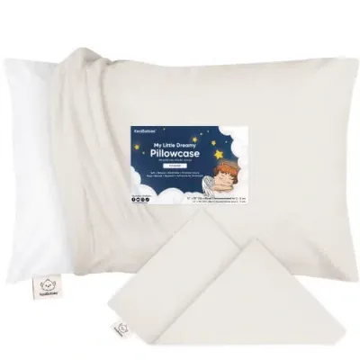 Keababies Kids'  Printed Toddler Pillowcase 13x18" In Natural Tan