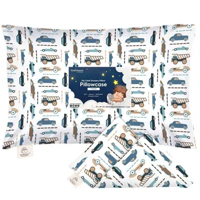 Keababies Kids'  Printed Toddler Pillowcase 13x18" In Vroom