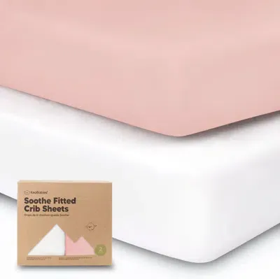 Keababies Kids' Soothe Fitted Crib Sheet In Rose