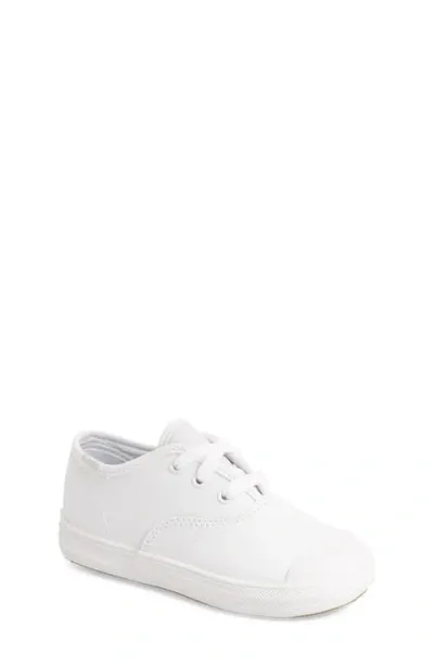 Keds ® Kids' Champion Cap Toe Sneaker In White