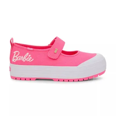 Keds Women's X Barbie Lug Mary Jane Canvas Sneakers In Bright Pink