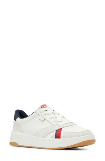 Keds ® X Recreational Habit The Court Sneaker In White/multi Leather