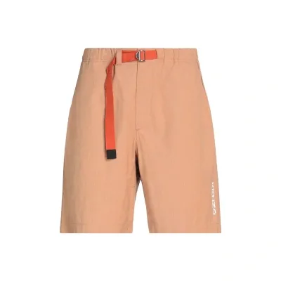 Kenzo Cotton Bermuda Shorts In Brown