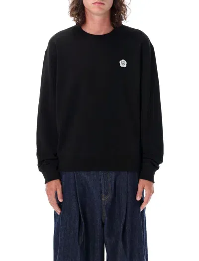 Kenzo Boke 2.0 Cotton Sweatshirt In Black