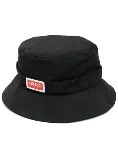 Kenzo Hats In Black