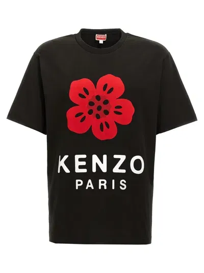 Kenzo Stampa Fiore T-shirt Black