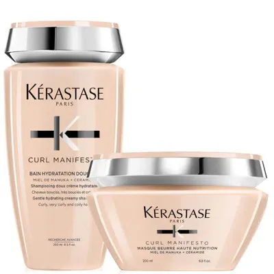 Kerastase Kérastase Coily Hair Duos Bundle In White