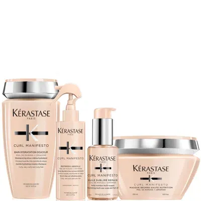 Kerastase Kérastase Complete Care For Very Curly Hair Bundle In White