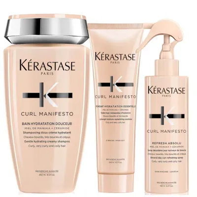 Kerastase Kérastase Curly Hair Heroes Bundle In White