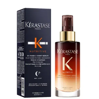 Kerastase Kérastase Nutritive 8h Magic Night Serum For Dry Hair 90ml In White