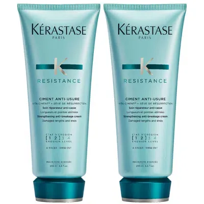 Kerastase Kérastase Resistance Ciment Anti-usure - Vita Ciment Advance (200ml) Duo In White