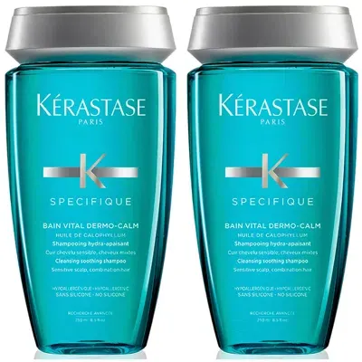 Kerastase Kérastase Specifique Dermo-calm Bain Vital Shampoo 250ml Duo In White