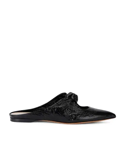 Khaite Calfskin Rowan Mules In Black